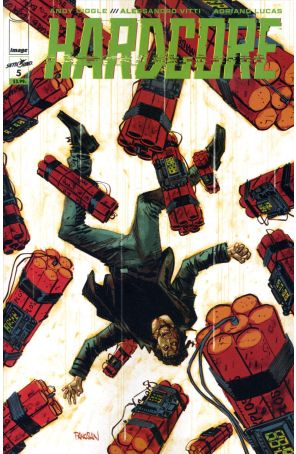 Hardcore (Image, 2nd Series) 5 published by Image with cover art by Dan Panosian
