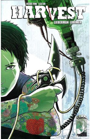 Harvest 5 published by Image with cover art by Colin Lorimer