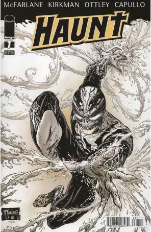 Haunt 1 published by Image with cover art by Todd McFarlane