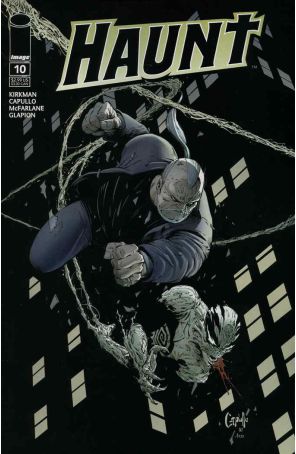 Haunt 10 published by Image with cover art by Todd Mcfarlane