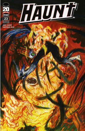 Haunt 23 published by Image with cover art by Nathan Fox