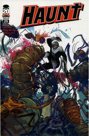 Haunt 25 published by Image with cover art by Nathan Fox