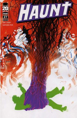 Haunt 27 published by Image with cover art by Nathan Fox