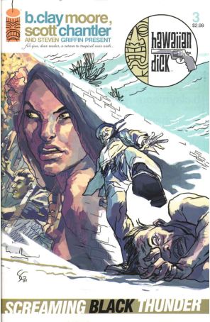 Hawaiian Dick: Screaming Black Thunder 3 published by Image with cover art by Steven Griffin