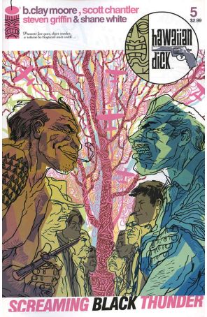 Hawaiian Dick: Screaming Black Thunder 5 published by Image with cover art by Steven Griffin