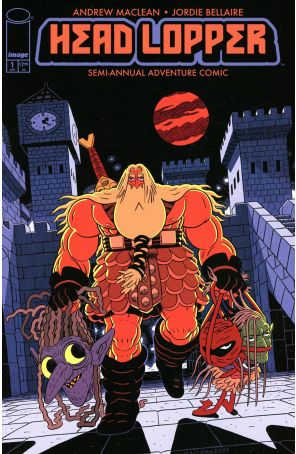 Head Lopper (2nd Series) 1A published by Image with cover art by Andrew MacLean