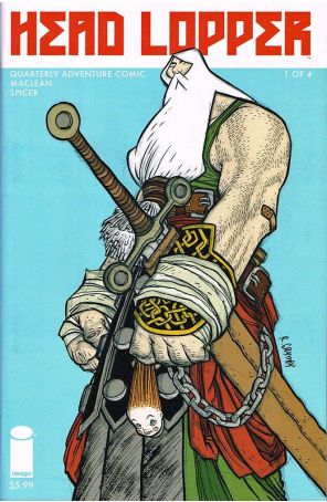 Head Lopper 1B published by Image with cover art by Rafael Grampá