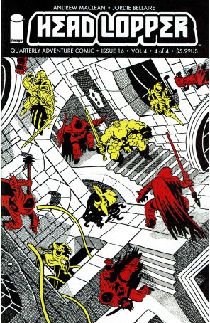 Head Lopper 16A published by Image with cover art by Andrew MacLean