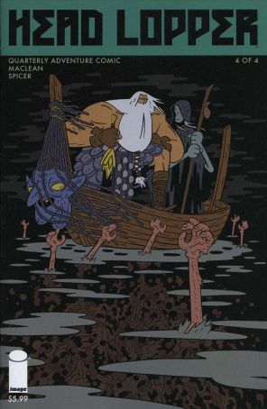 Head Lopper 4A published by Image with cover art by Andrew MacLean