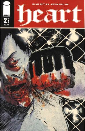 Heart 2 published by Image with cover art by Kevin Mellon
