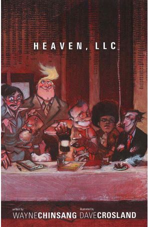 Heaven, LLC TPB 1 published by Image with cover art by Debbie