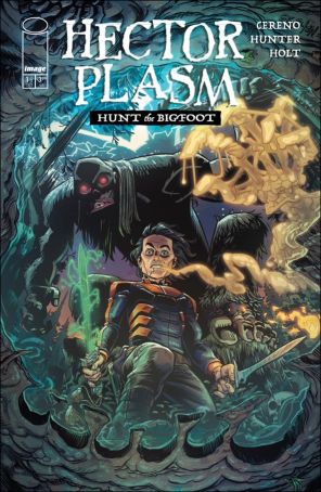 Hector Plasm: Hunt the Bigfoot 1C published by Image with cover art by Nate Bellegarde