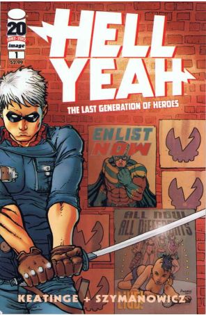 Hell Yeah 1 published by Image with cover art by Andre Szymanowicz