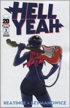 Hell Yeah 2 (2nd) published by Image with cover art by Andre Szymanowicz