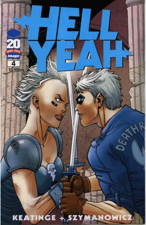 Hell Yeah 4 published by Image with cover art by Andre Szymanowicz