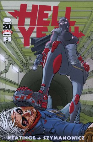 Hell Yeah 5 published by Image with cover art by Andre Szymanowicz