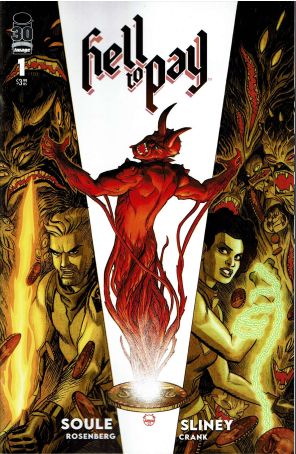 Hell to Pay 1A published by Image with cover art by Dave Johnson