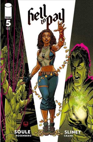 Hell to Pay 5A published by Image with cover art by Dave Johnson