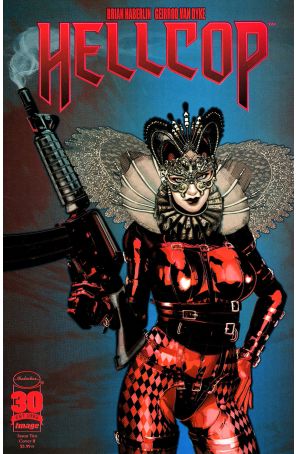 Hellcop (2nd Series) 10B published by Image with cover art by Brian Haberlin