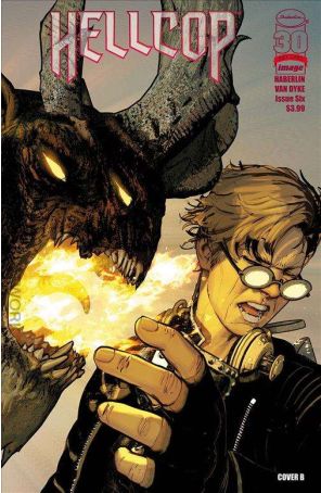 Hellcop (2nd Series) 6B published by Image with cover art by Brian Haberlin