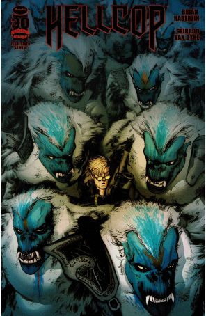 Hellcop (2nd Series) 7A published by Image with cover art by Brian Haberlin
