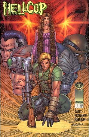 Hellcop 1A published by Image with cover art by Gilbert Monsanto