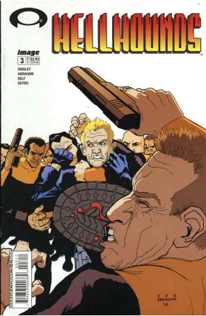 Hellhounds 3 published by Image with cover art by Joe Abraham