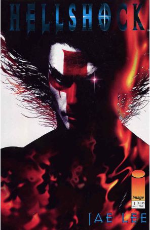 Hellshock (Mini-Series) 1 published by Image with cover art by Jae Lee