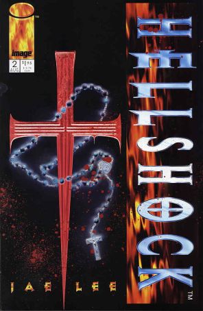 Hellshock (Mini-Series) 2 published by Image with cover art by Jae Lee