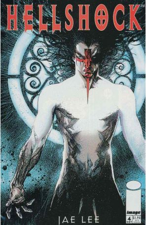 Hellshock (Mini-Series) 4 published by Image with cover art by Jae Lee