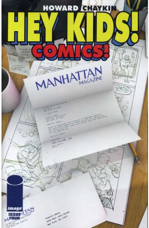 Hey Kids! Comics! 4 published by Image with cover art by Don Cameron
