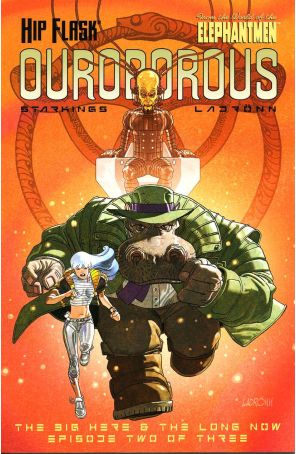 Hip Flask: Ouroborous 1 published by Image with cover art by Jose Ladrönn