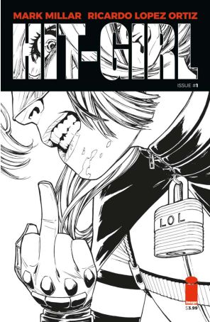 Hit-Girl (2nd Series) 1B published by Image with cover art by Amy Reeder