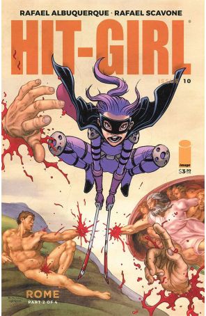 Hit-Girl (2nd Series) 10C published by Image with cover art by Chris Burnham