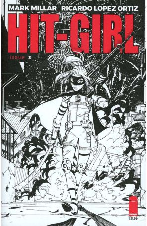 Hit-Girl (2nd Series) 3B published by Image with cover art by Amy Reeder