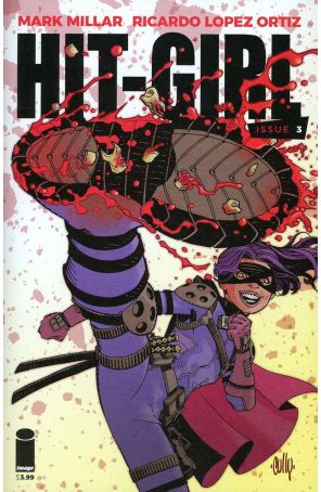 Hit-Girl (2nd Series) 3C published by Image with cover art by Cully Hamner