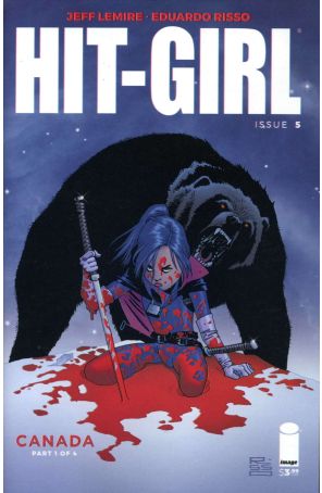 Hit-Girl (2nd Series) 5A published by Image with cover art by Eduardo Risso