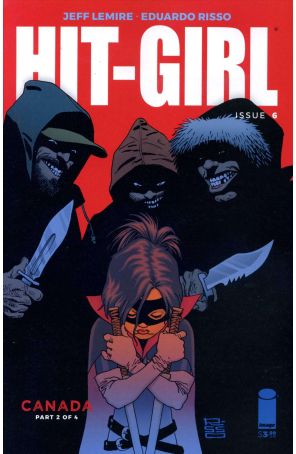 Hit-Girl (2nd Series) 6A published by Image with cover art by Eduardo Risso