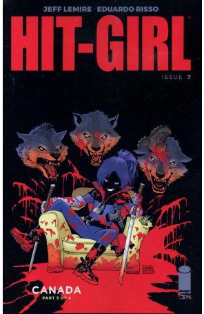 Hit-Girl (2nd Series) 7A published by Image with cover art by Eduardo Risso