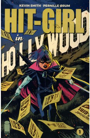 Hit-Girl Season Two 1A published by Image with cover art by Francesco Francavilla