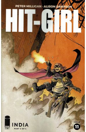 Hit-Girl Season Two 11A published by Image with cover art by Declan Shalvey