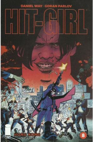 Hit-Girl Season Two 8C published by Image with cover art by Claire Roe