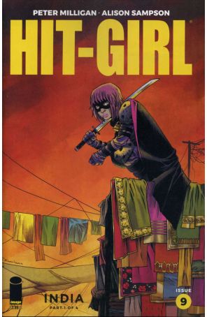 Hit-Girl Season Two 9A published by Image with cover art by Declan Shalvey