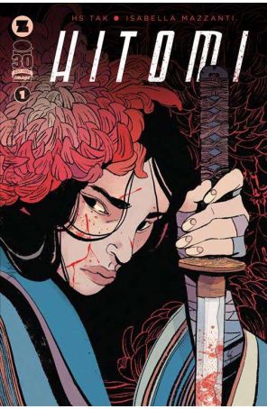 Hitomi (Image) 1A published by Image with cover art by Valentina Napolitano