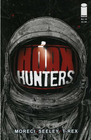 Hoax Hunters 10 published by Image with cover art by Tristan Jones
