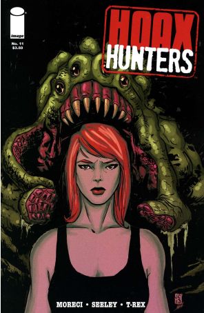 Hoax Hunters 11 published by Image with cover art by Jason Copland