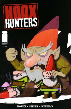 Hoax Hunters 8 published by Image with cover art by Adlard Rathburn Charlie