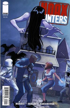 Hoax Hunters 9 published by Image with cover art by Joe Eisma