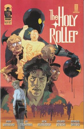 The Holy Roller 9A published by Image with cover art by Roland Boschi
