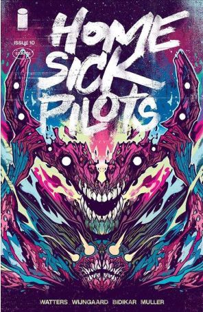 Home Sick Pilots 10A published by Image with cover art by Caspar Wijngaard
